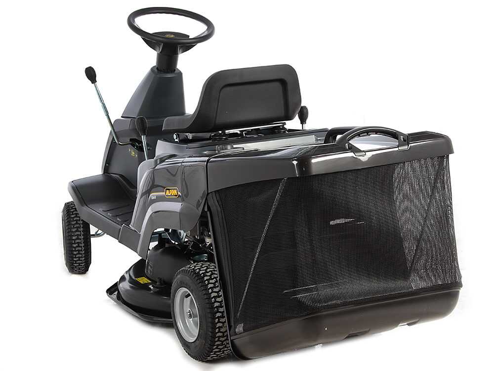 Tractor cortacésped Alpina AT2 66 QA – Motor 224 cc – Recogedor