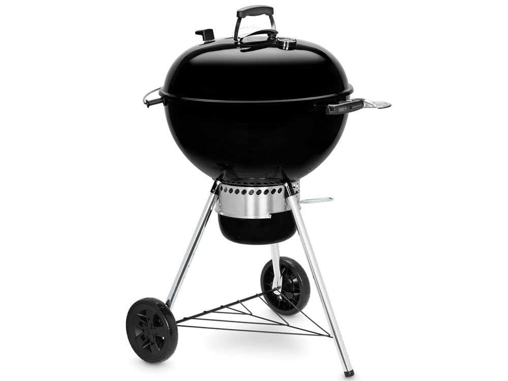 Weber Master Touch GBS E-5750 BLK – Barbacoa de carbón