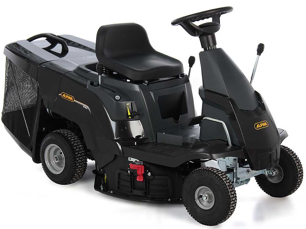 Tractor cortacésped Alpina AT2 66 QA – Motor 224 cc – Recogedor