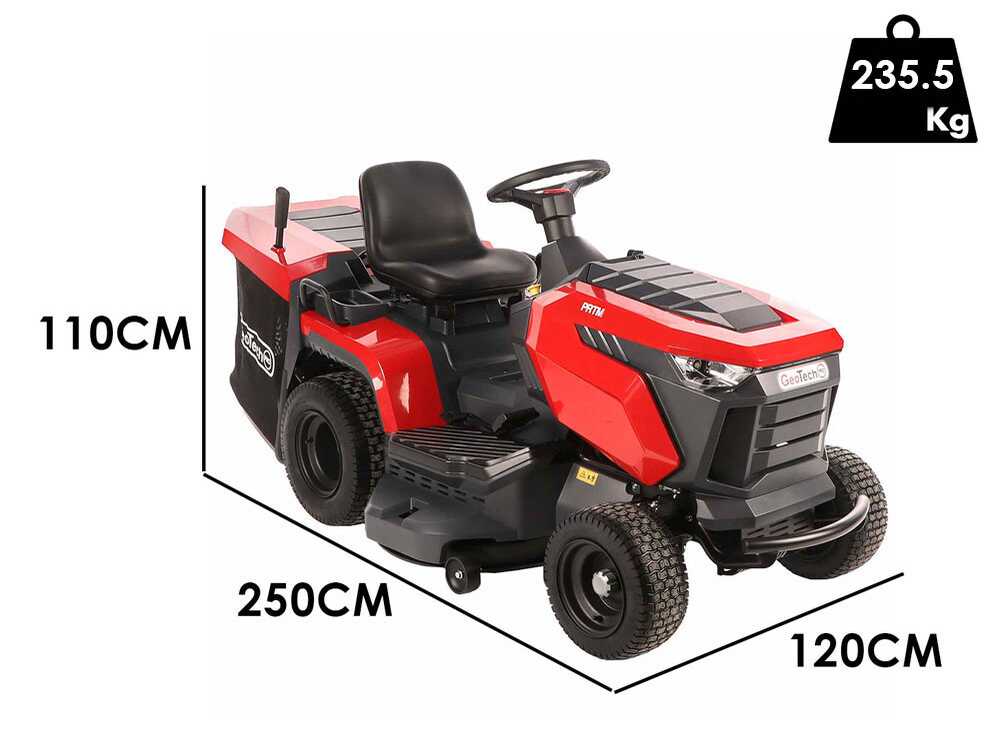 Tractor cortacésped GeoTech-Pro PRTM 200-1020 H-CM – Cambio hidrostático – Recogedor