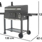 Royal Food CB3000 Large – Barbacoa de carbón