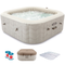 Piscina de hidromasaje spa Intex Cuadrada Chevron Deluxe 28472EX – Ø193×71 cm