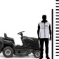 Tractor Cortacésped Con Recolector Alpina AT4 84 A con motor ST 350