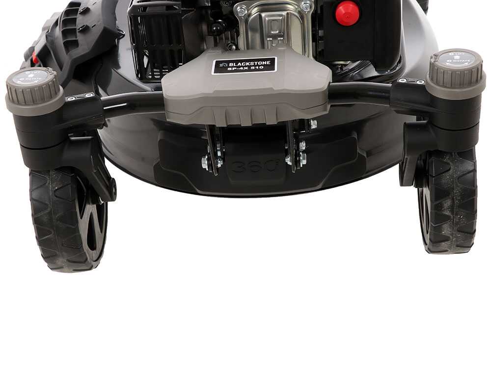 Cortacésped Blackstone SP4X 510 - Con Ruedas Pivotantes