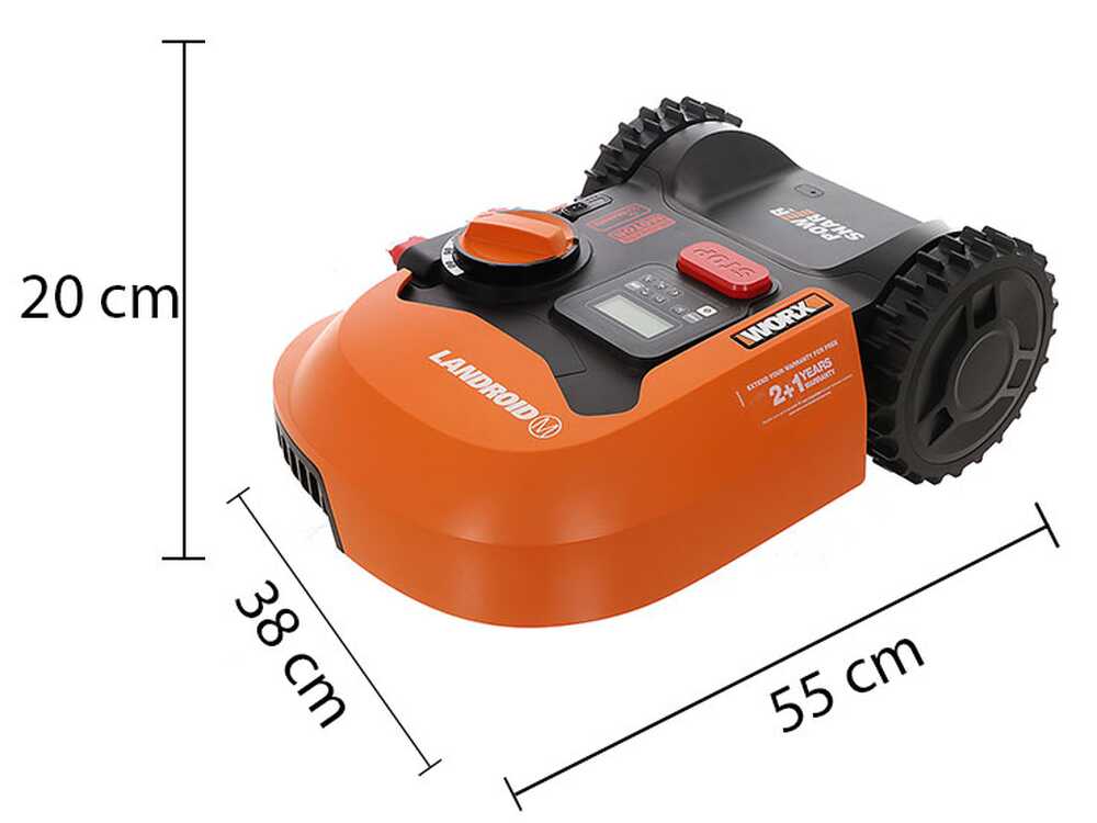Worx Landroid M WR142E con perímetro – Robot cortacésped – batería de litio – M700
