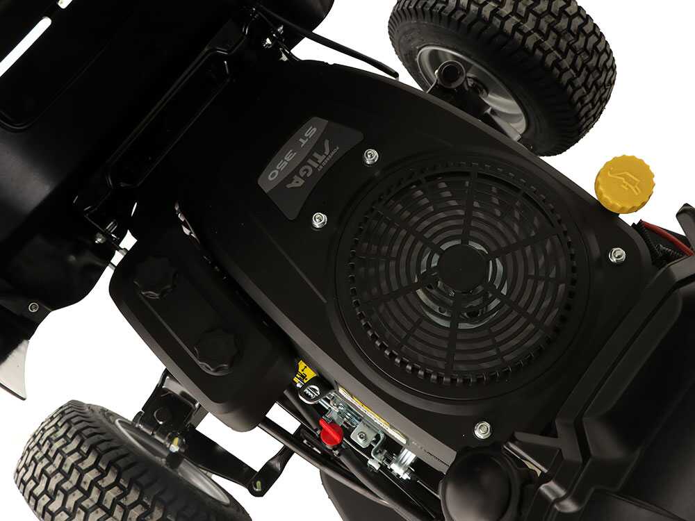 Tractor Cortacésped Con Recolector Alpina AT4 84 A con motor ST 350