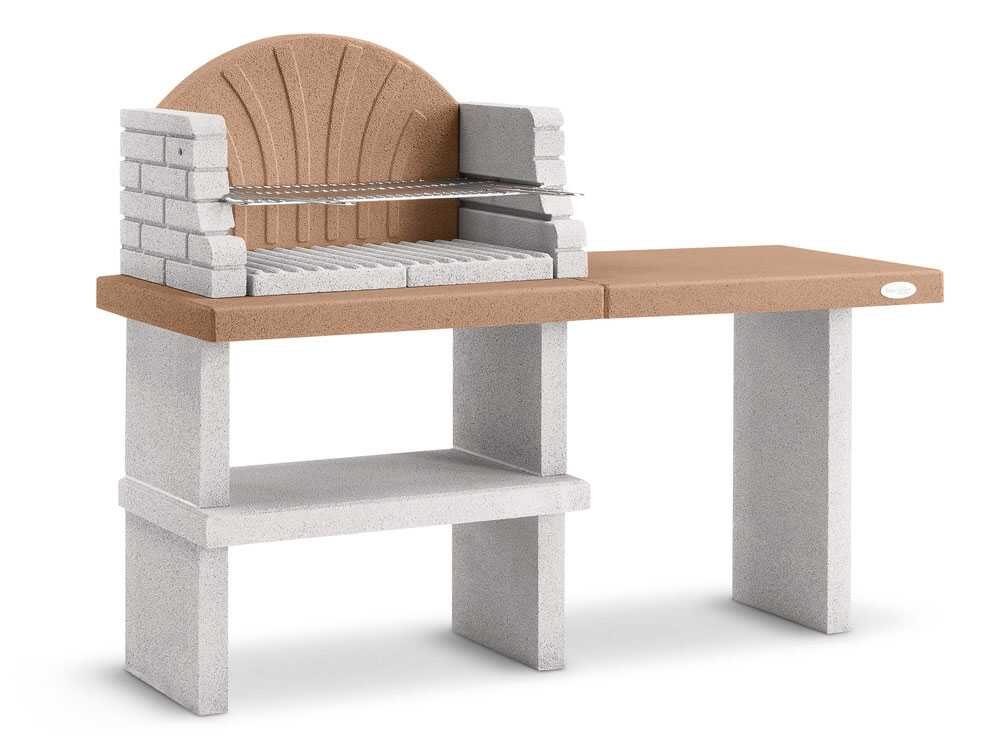 Palazzetti Vasto – Barbacoa de obra para leña y carbón