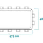 Piscina desmontable Intex Ultra XTR Frame 26374NP – 975x488x132 cm