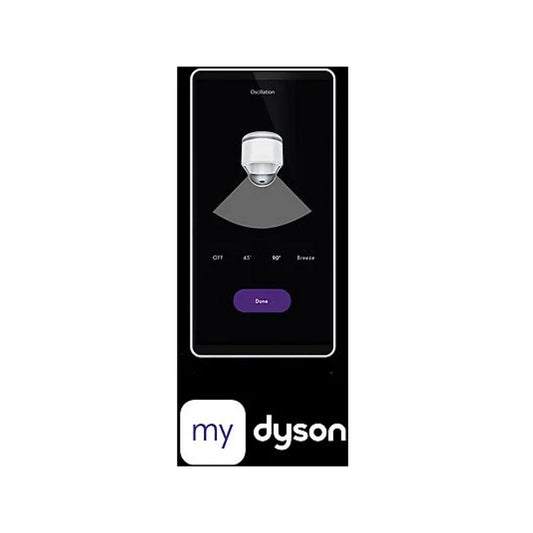 Purificador ventilador – Dyson Cool PC1, Filtro HEPA H13 y Carbón activo, Mando a distancia y Control por APP, Blanco