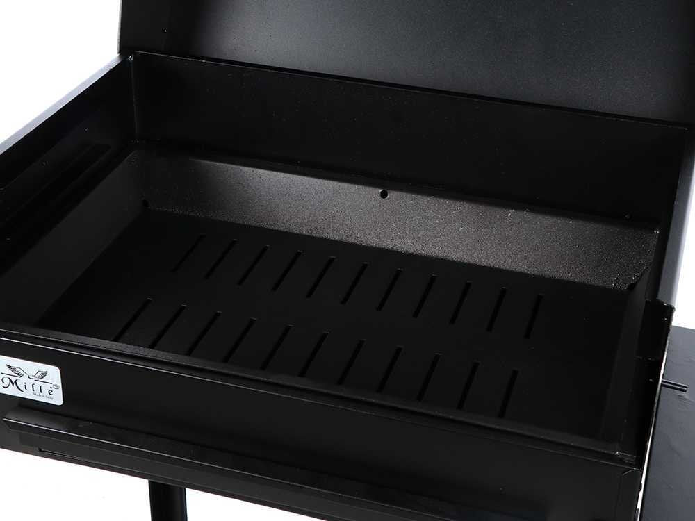Mille Ercole Large – Barbacoa de carbón de hierro artesanal – 67,5x37cm