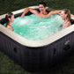 Piscina de hidromasaje spa Intex Cuadrada Greystone Deluxe 28452NP – Ø193×71 cm