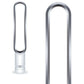 Ventilador sin aspas – Dyson Cool AM07, Seguro, Air Multiplier, Mando a distancia, Blanco