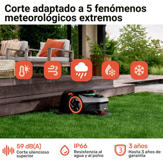 Robot cortacésped i206E AWD 600m2 Segway Navimow