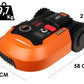 Worx Landroid WR165E con perímetro – Robot cortacésped – batería 20V y 2Ah – M500 2.0