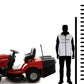 Tractor cortacésped Troy Bilt Horse 105T-R – cambio hidrostático – recogedor