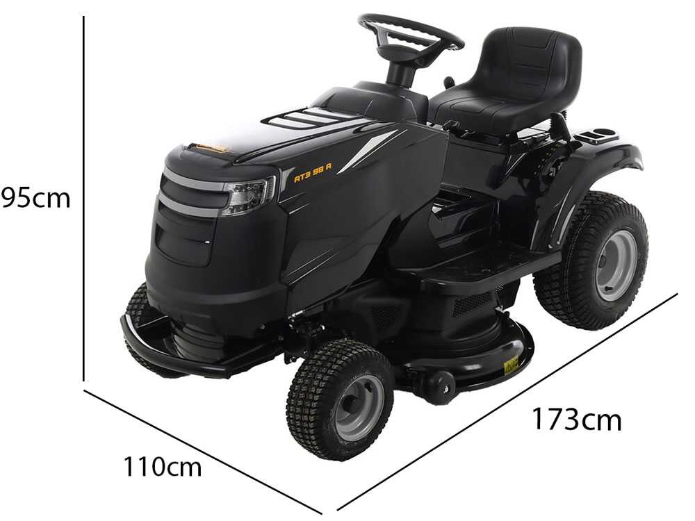 Tractor Cortacésped Alpina AT3 98 A Salida Lateral Motor Alpina ST 350 de 352cc