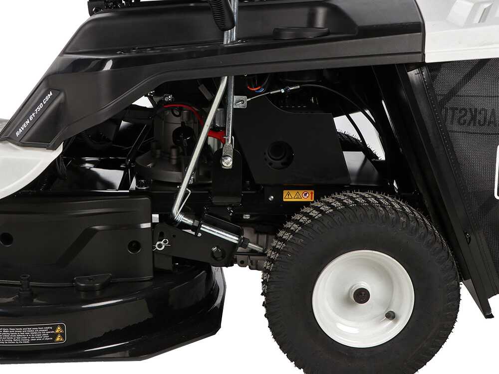 Tractor cortacésped minirider Blackstone RAVEN 61-750 CSM – Motor de 224cc