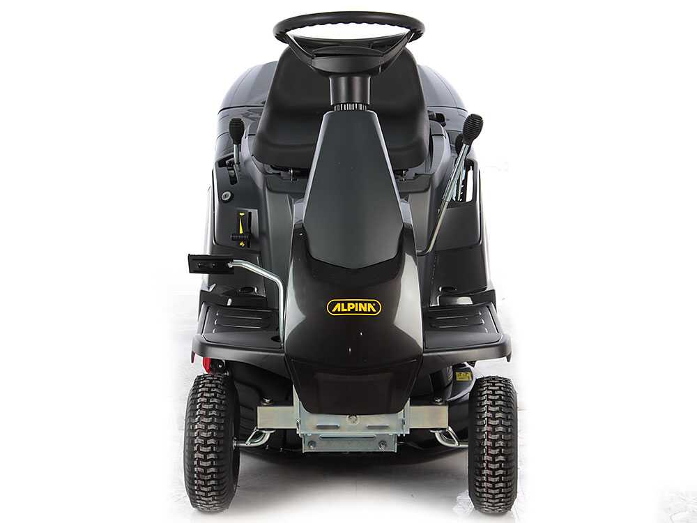 Tractor cortacésped Alpina AT2 66 QA – Motor 224 cc – Recogedor