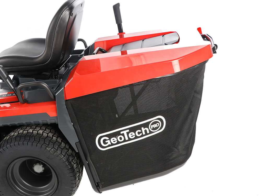 Tractor cortacésped GeoTech-Pro PRTM 200-1020 H-CM – Cambio hidrostático – Recogedor