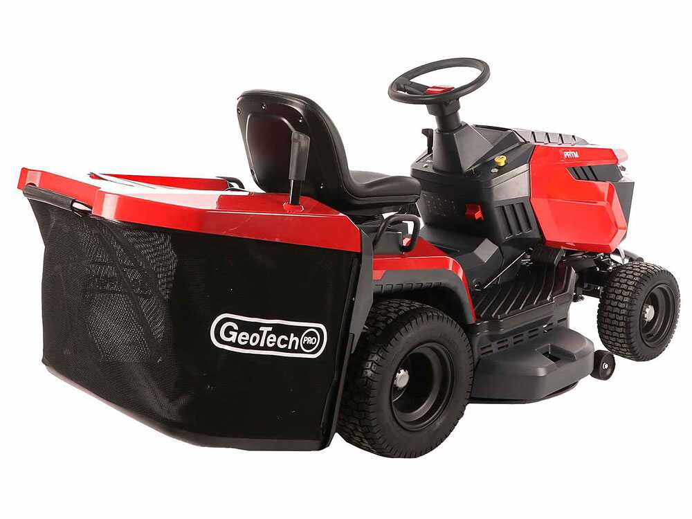 Tractor cortacésped GeoTech-Pro PRTM 200-1020 H-CM – Cambio hidrostático – Recogedor