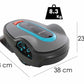 Gardena Smart SILENO Life 750 – Control con Gardena Smart App – Ancho de corte 22 cm