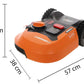 Worx Landroid M WR141E con perímetro batería de Litio – Robot cortacésped – M500
