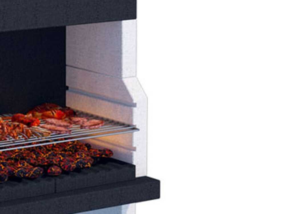 Linea VZ Stoccolma – Barbacoa de obra de leña y carbón