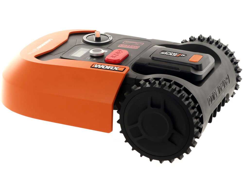 Worx Landroid WR167E – Robot cortacésped con perímetro batería 20V y 4Ah – M700 2.0