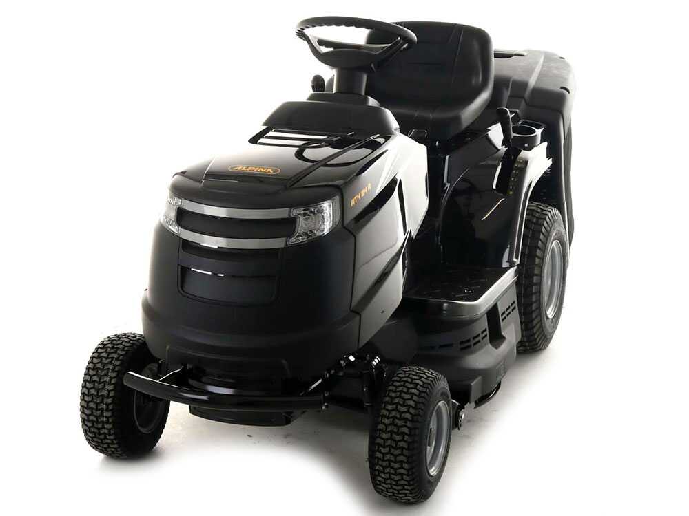 Tractor Cortacésped Con Recolector Alpina AT4 84 A con motor ST 350