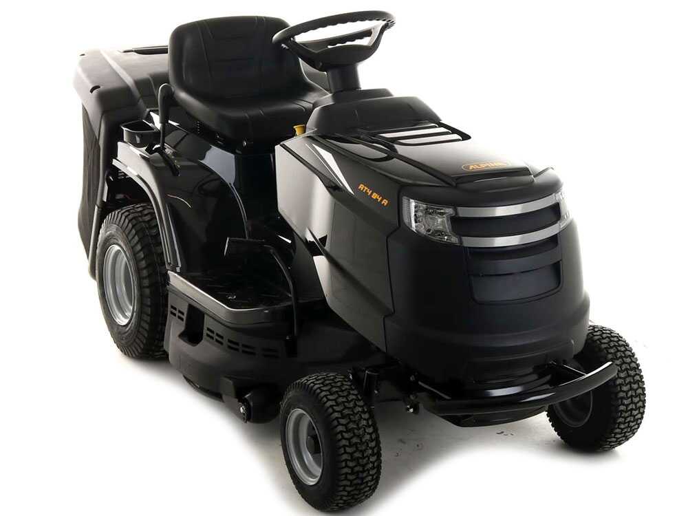 Tractor Cortacésped Con Recolector Alpina AT4 84 A con motor ST 350