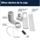 Aire acondicionado portátil – De’Longhi Pinguino PAC EM90 Silent, 2450 fg/h, 2.5kW, 90m³, 3 en 1, Temporizador, 63dB, Gas Eco-Friendly, Blanco