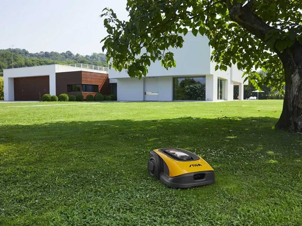 Robot cortacésped Stiga G 1200 – con batería E-Power de 5 Ah