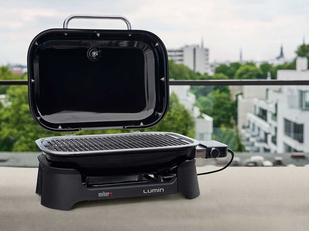 Weber Lumin Red – Barbacoa Eléctrica Portátil