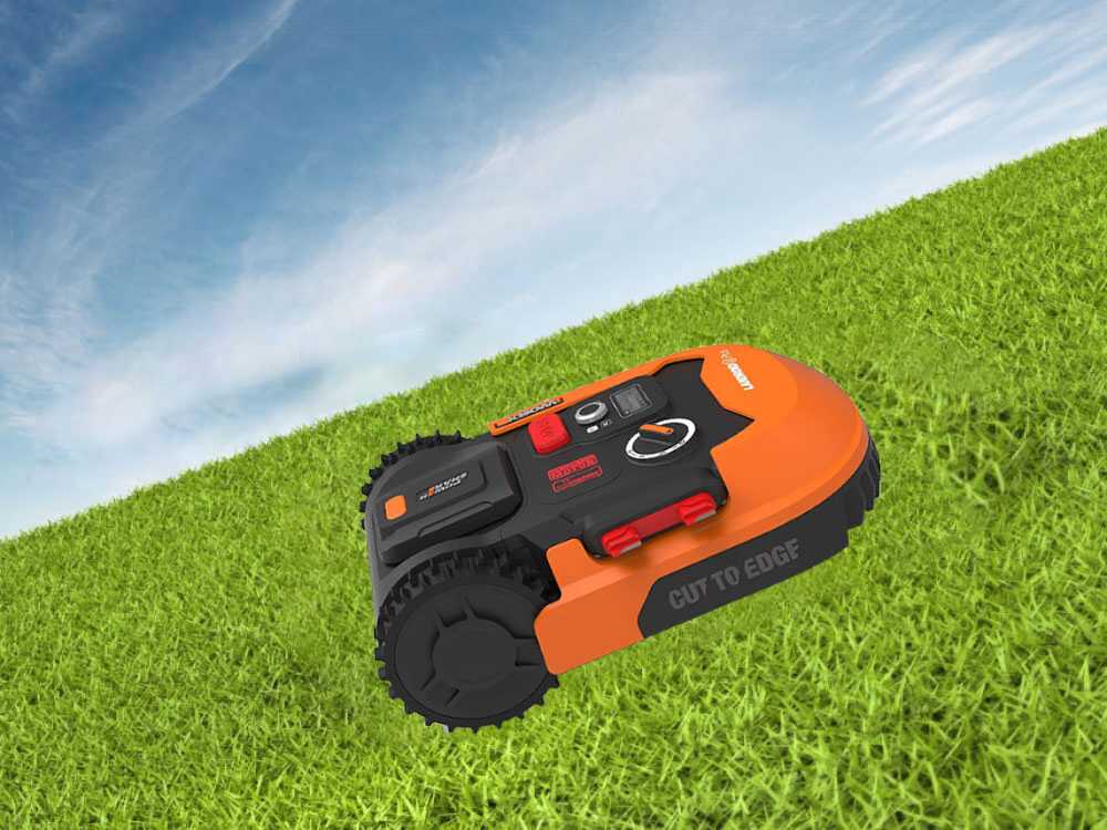 Worx Landroid WR167E – Robot cortacésped con perímetro batería 20V y 4Ah – M700 2.0