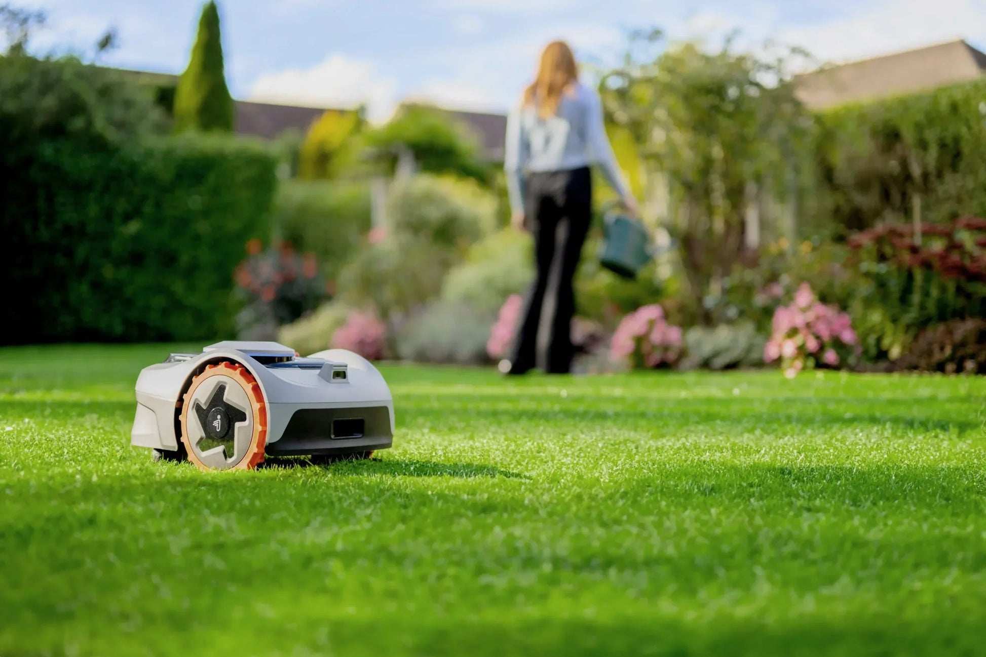 Robot Cortacésped sin cables perimetrales Segway Navimow Serie i 105E – (500 m² + Garaje GRATIS)