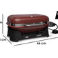Weber Lumin Red – Barbacoa Eléctrica Portátil