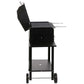 Mille Ercole Large – Barbacoa de carbón de hierro artesanal – 67,5x37cm