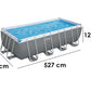 Piscina desmontable para 5-6 personas Bestway Steel Pro Max 56670 – 488x244x122 cm
