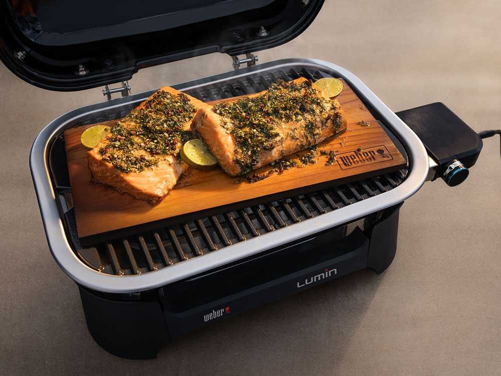 Weber Lumin Red – Barbacoa Eléctrica Portátil