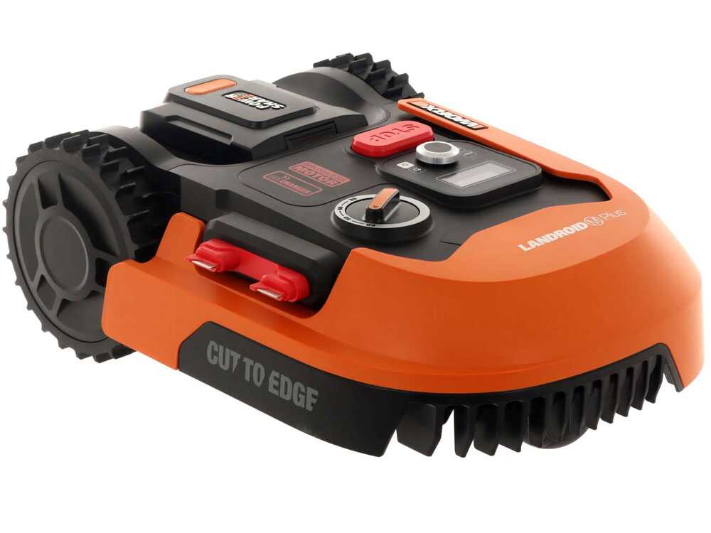 Worx Landroid WR167E – Robot cortacésped con perímetro batería 20V y 4Ah – M700 2.0