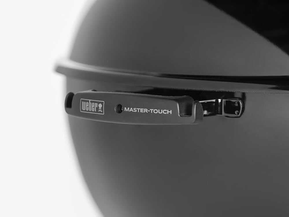 Weber Master Touch GBS E-5750 BLK – Barbacoa de carbón
