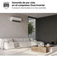 Aire acondicionado Split 1 x 1 – LG MAGNA09SX.SET, 2150 fg/h, Freeze Cleaning, Wi-Fi, Blanco