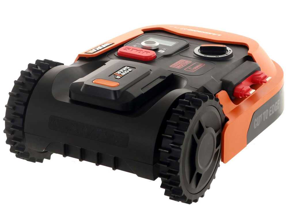 Worx Landroid WR167E – Robot cortacésped con perímetro batería 20V y 4Ah – M700 2.0