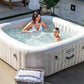 Piscina de hidromasaje spa Intex Cuadrada Chevron Deluxe 28472EX – Ø193×71 cm