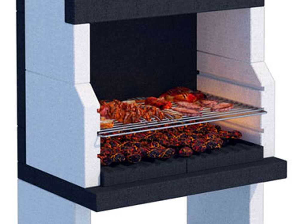 Linea VZ Stoccolma – Barbacoa de obra de leña y carbón