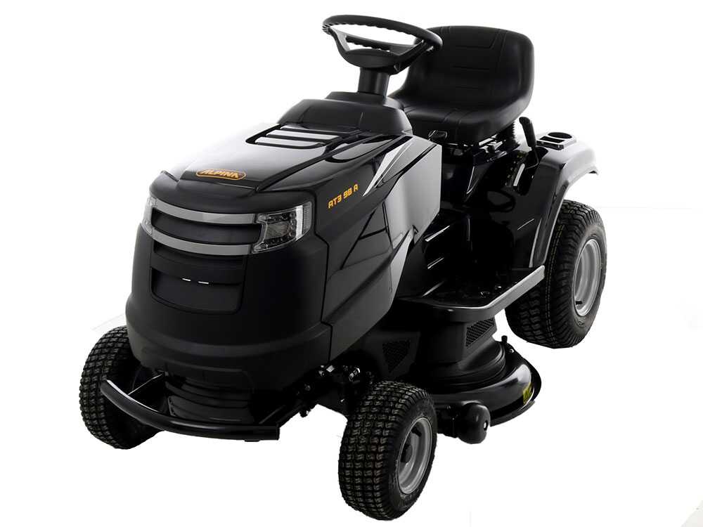 Tractor Cortacésped Alpina AT3 98 A Salida Lateral Motor Alpina ST 350 de 352cc