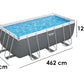Piscina desmontable Bestway Power Steel 56456 – 412x201x122 cm