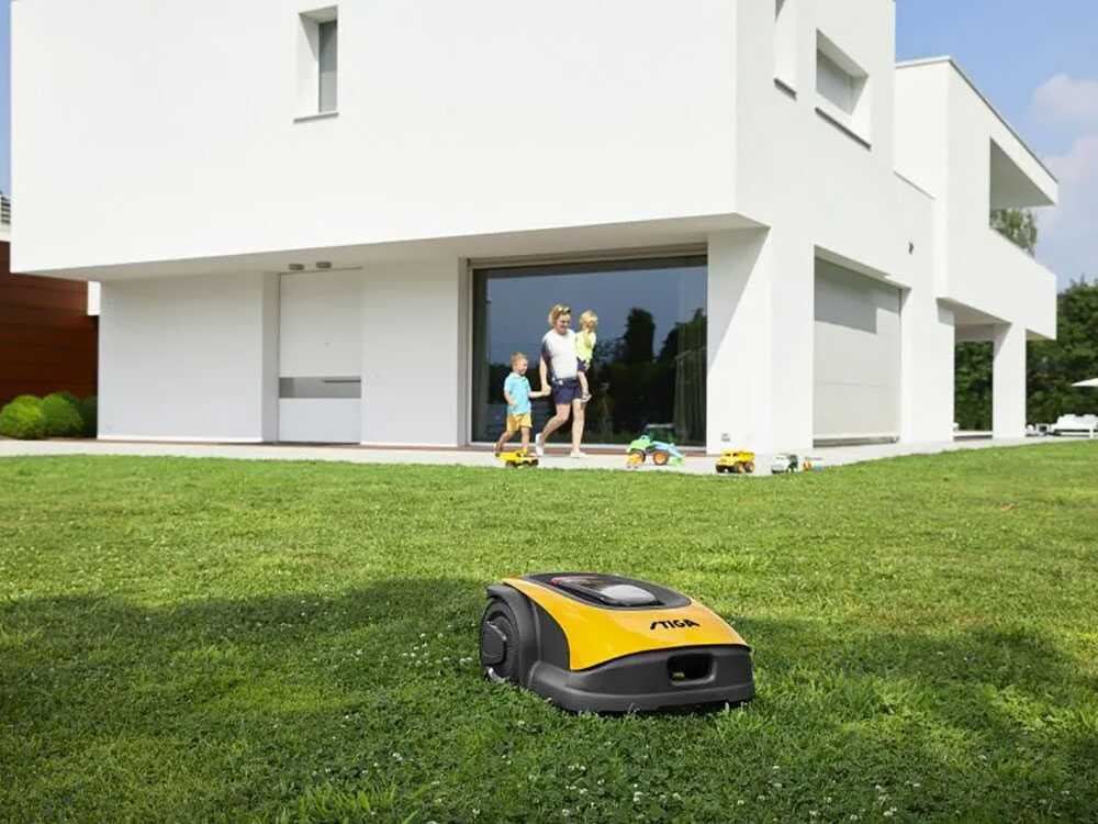 Robot cortacésped Stiga G 1200 – con batería E-Power de 5 Ah