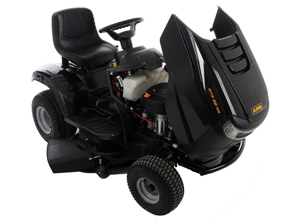 Alpina AT3 98 HA – Tractor cortacésped con motor Stiga ST 400