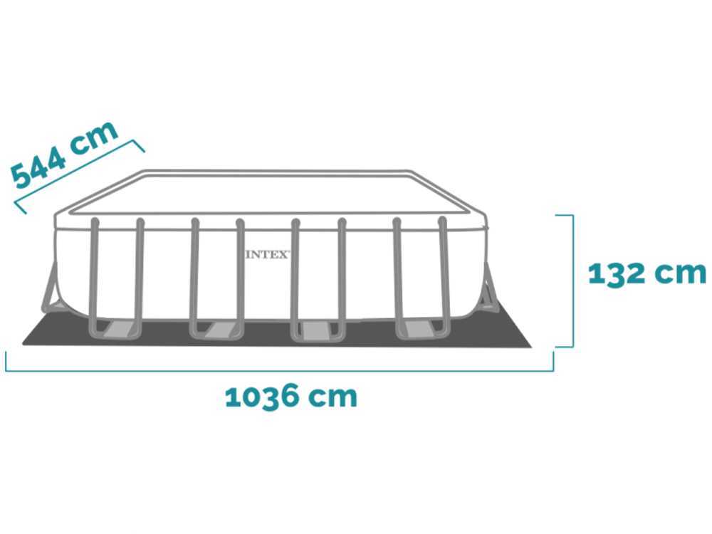 Piscina desmontable Intex Ultra XTR Frame 26374NP – 975x488x132 cm